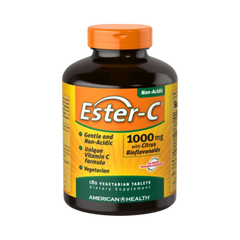 American Health, Ester-C 1000 Mg with Citrus Bioflavonoids, 180 Tabs