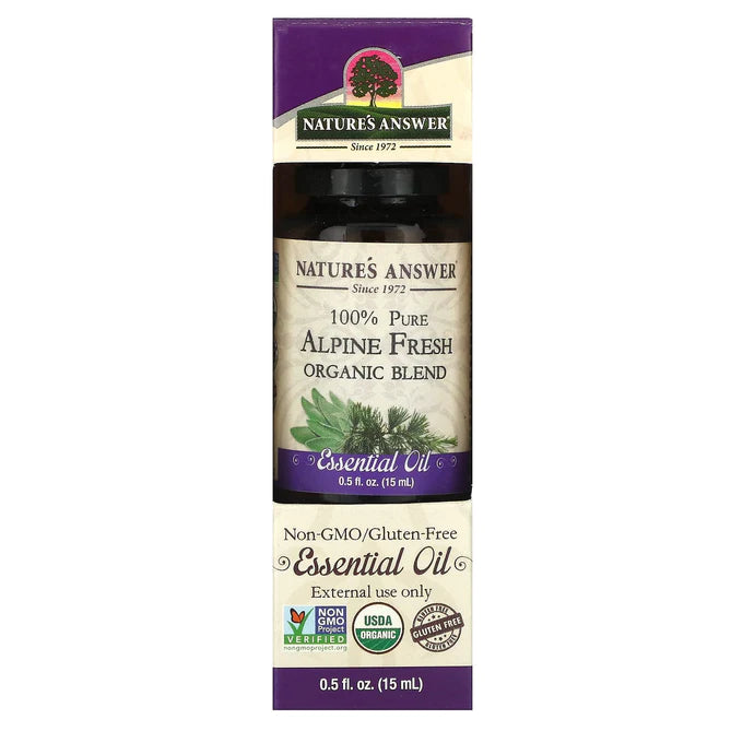 Nature's Answer - 100% Pure Alpine Fresh Organic Blend, , 0.5 OZ