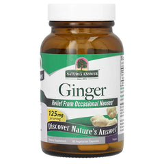 Nature's Answer - Ginger, 60 Vegetarian Capsules