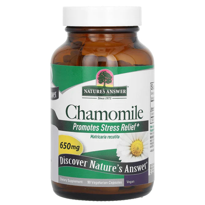 Nature's Answer - Chamomile, 90 Vegetarian Capsules