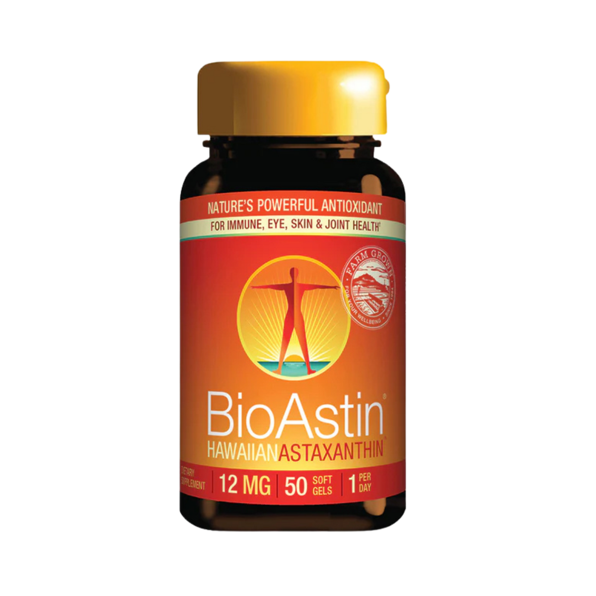 Nutrex Hawaii, BioAstin, Hawaiian Astaxanthin, 12 mg, 50 Soft Gels