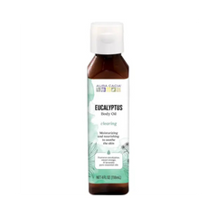 Aura Cacia, Body Oil, Clearing Eucalyptus, 4 Oz