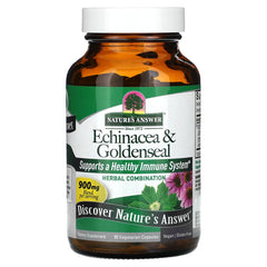 Nature's Answer - Echinacea & Goldenseal, 90 Vegetarian Capsules