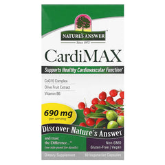 Nature's Answer - CardiMax, 60 Vegetarian Capsules