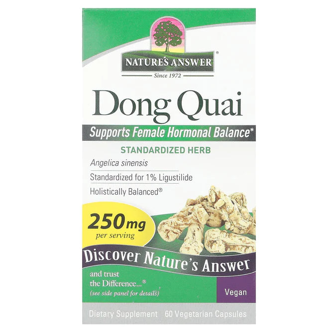 Nature's Answer - Dong Quai, 60 Vegetarian Capsules