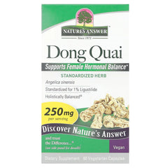 Nature's Answer - Dong Quai, 60 Vegetarian Capsules