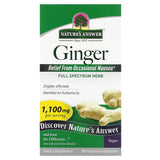 Nature's Answer - Ginger, 90 Vegetarian Capsules