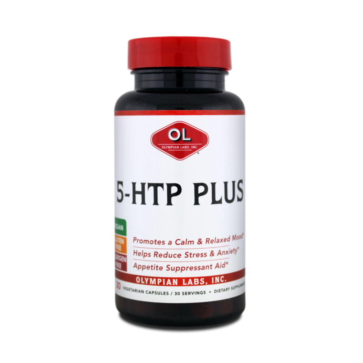 Olympian Labs, 5 HTP Plus 100 mg, 30 Capsules