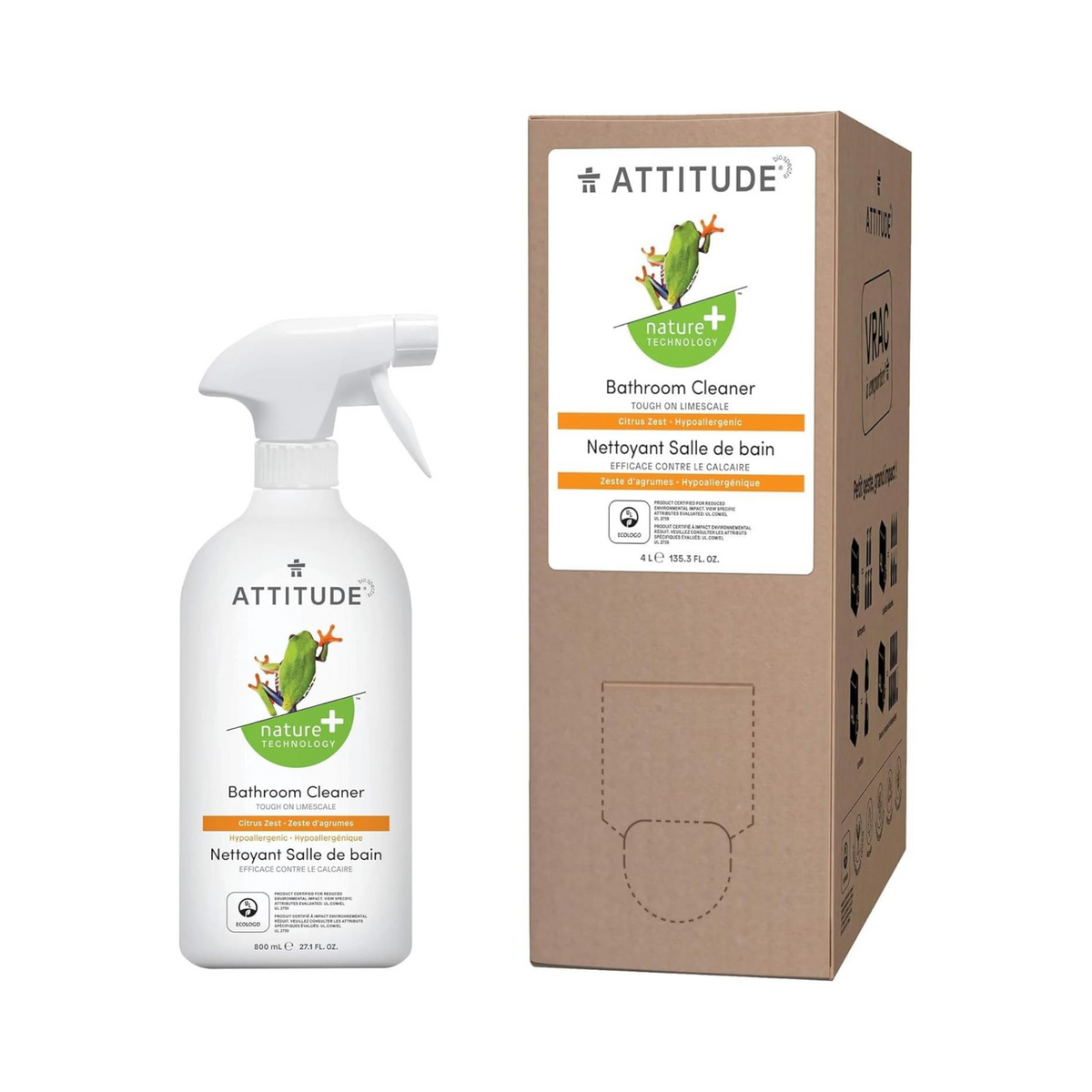 Attitude, Bathroom Citrus Zest, 27 Fl Oz