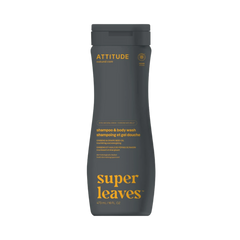 Attitude, Natural Shampoo & Body Wash 2 in 1, Sports Men