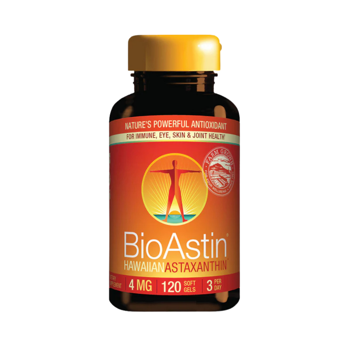 Nutrex Hawaii, BioAstin Hawaiian Astaxanthin, 4 Mg, 120 Softgels