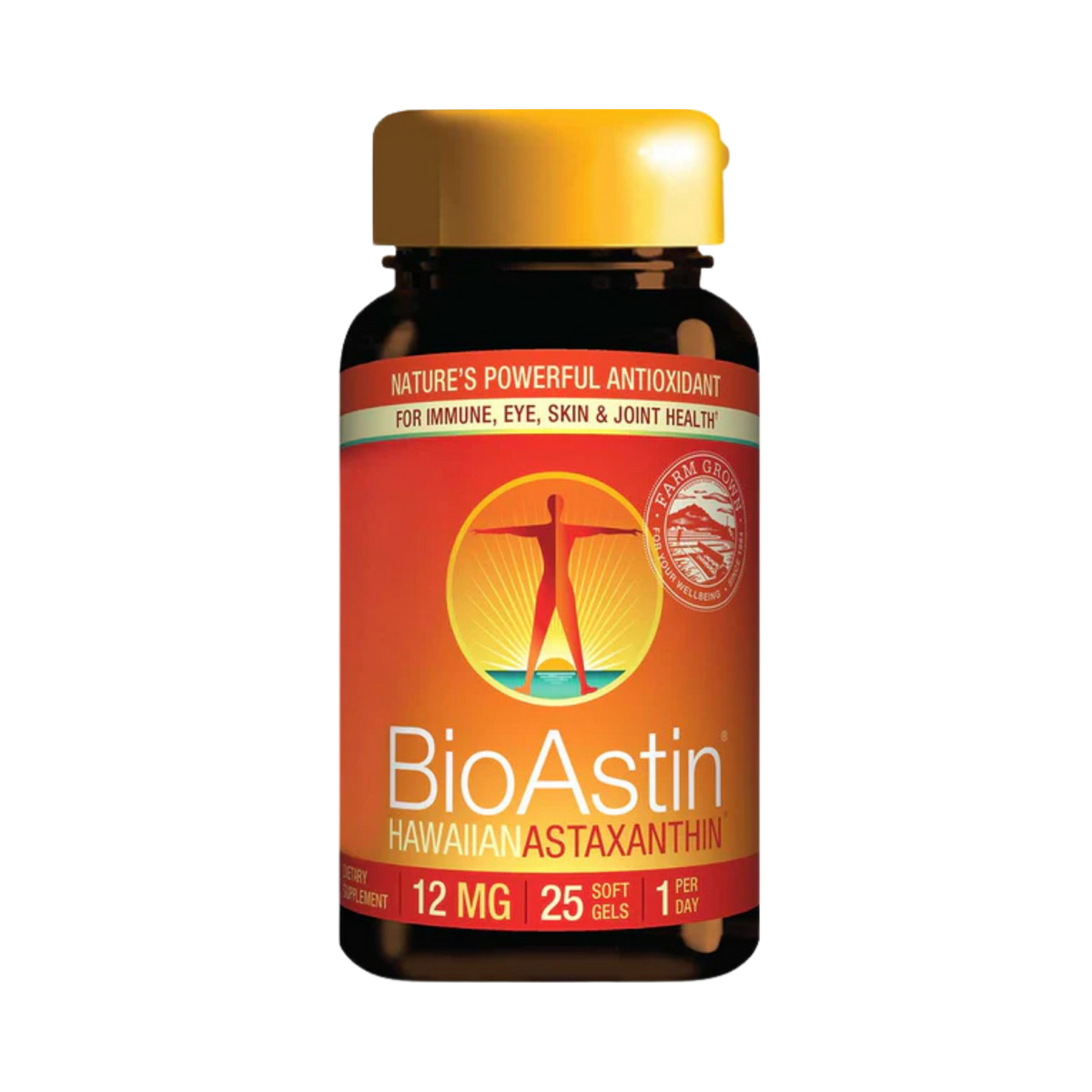 Nutrex Hawaii, BioAstin Hawaiian Astaxanthin, 12 Mg, 25 Softgels