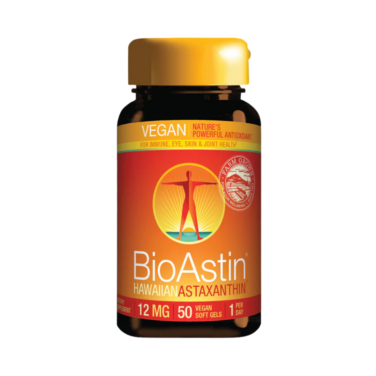 Nutrex Hawaii, BioAstin Hawaiian Astaxanthin, 12 Mg, 50 Vegan Softgels