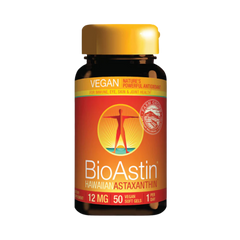 Nutrex Hawaii, BioAstin Hawaiian Astaxanthin, 12 Mg, 50 Vegan Softgels