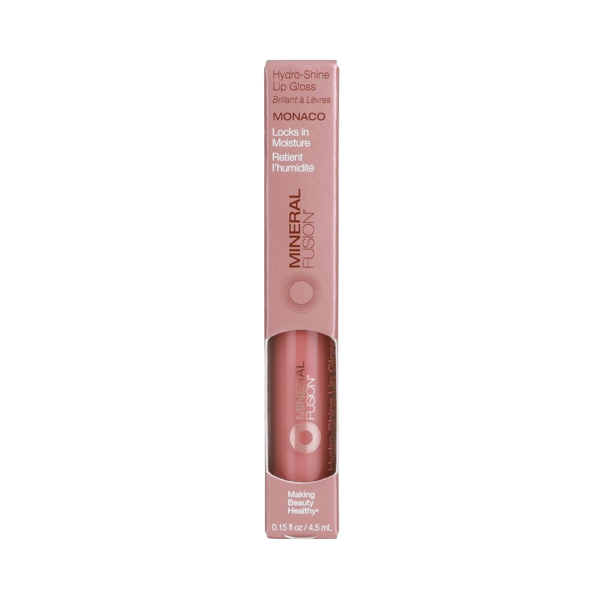 Mineral Fusion, Hydro-Shine Lip Gloss, Monaco