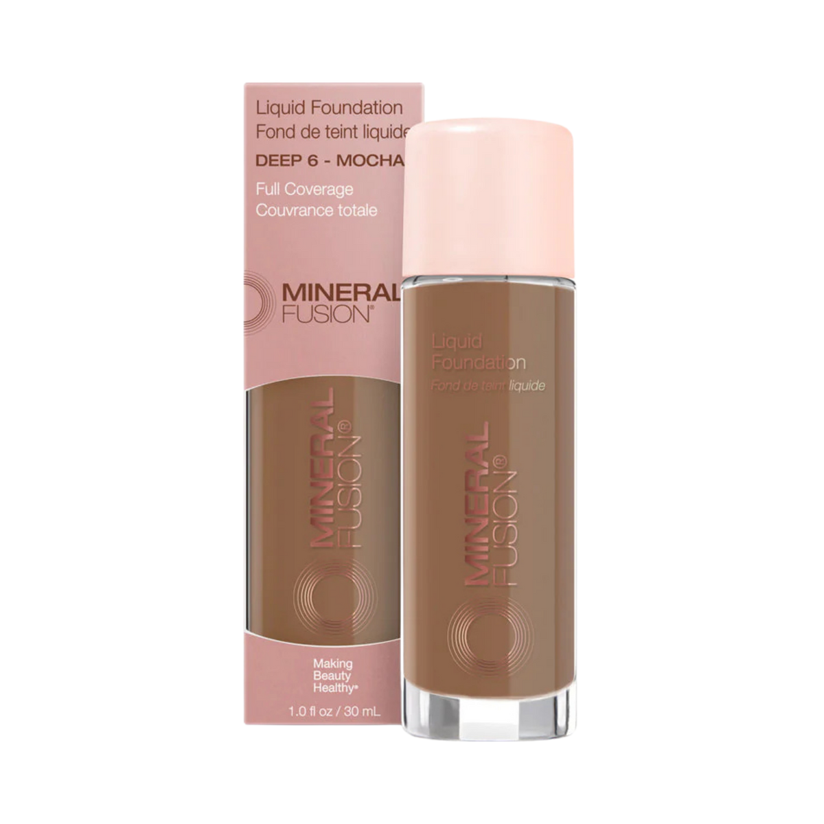 Mineral Fusion, Liquid Foundation, Deep 6