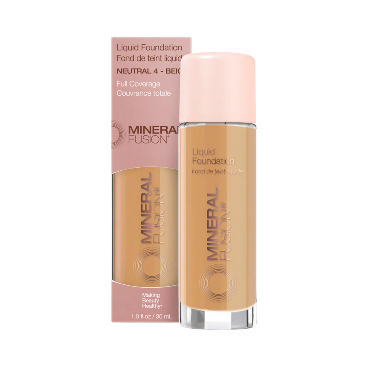 Mineral Fusion, Liquid Foundation, Neutral 4