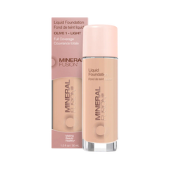 Mineral Fusion, Liquid Foundation, Olive 1