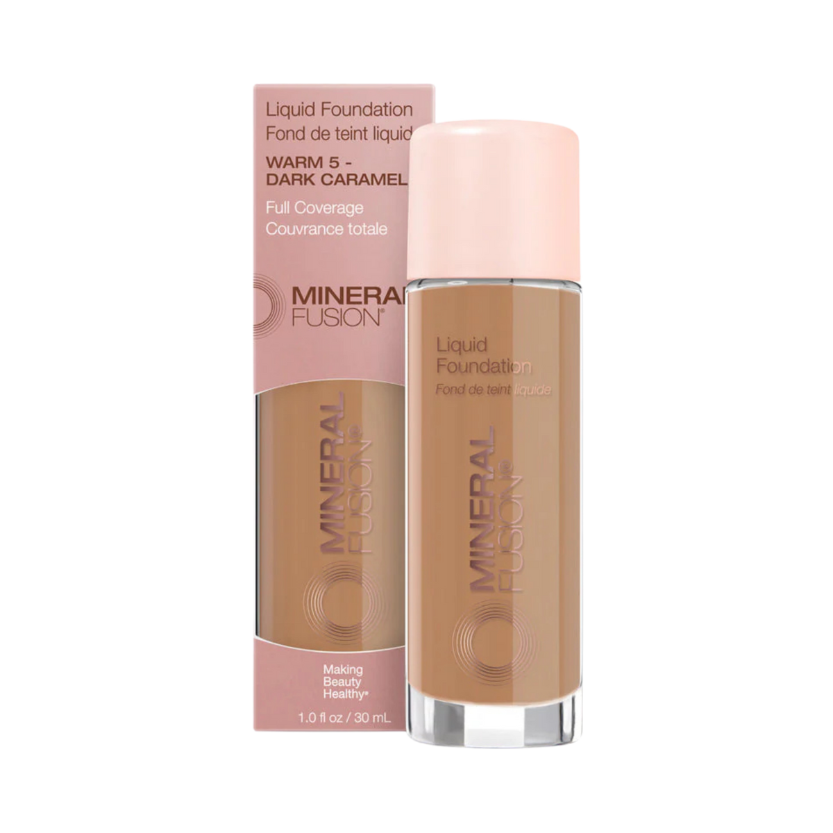 Mineral Fusion, Liquid Foundation, Warm 5