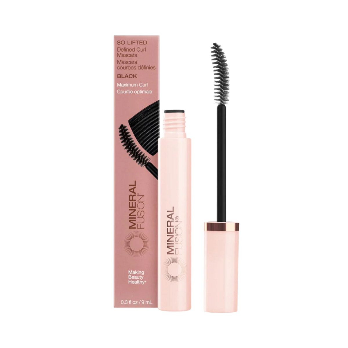 Mineral Fusion, SO Lifted Defined Curl, Mascara Black