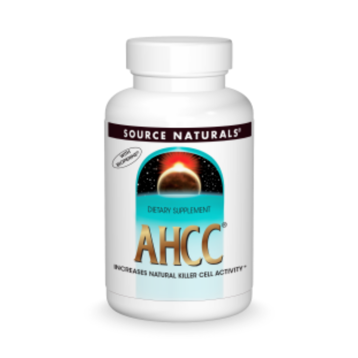 Source Naturals, AHCC® with BioPerine®, 500mg, 30 Capsule