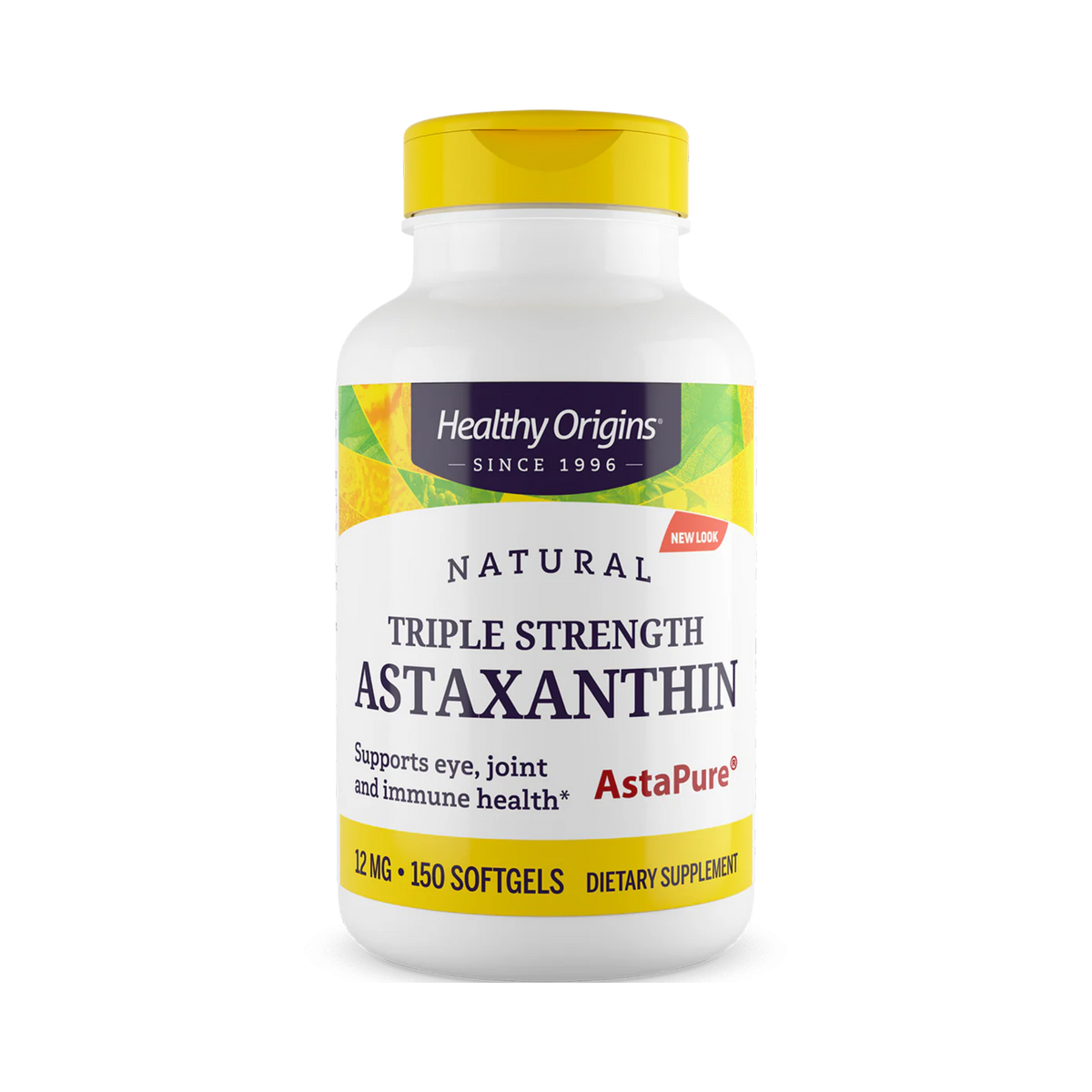 Healthy Origins, Astaxanthin Complex, Triple Strength, 12 Mg, 150 Softgels