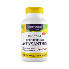 Healthy Origins, Astaxanthin Complex, Triple Strength, 12 Mg, 150 Softgels