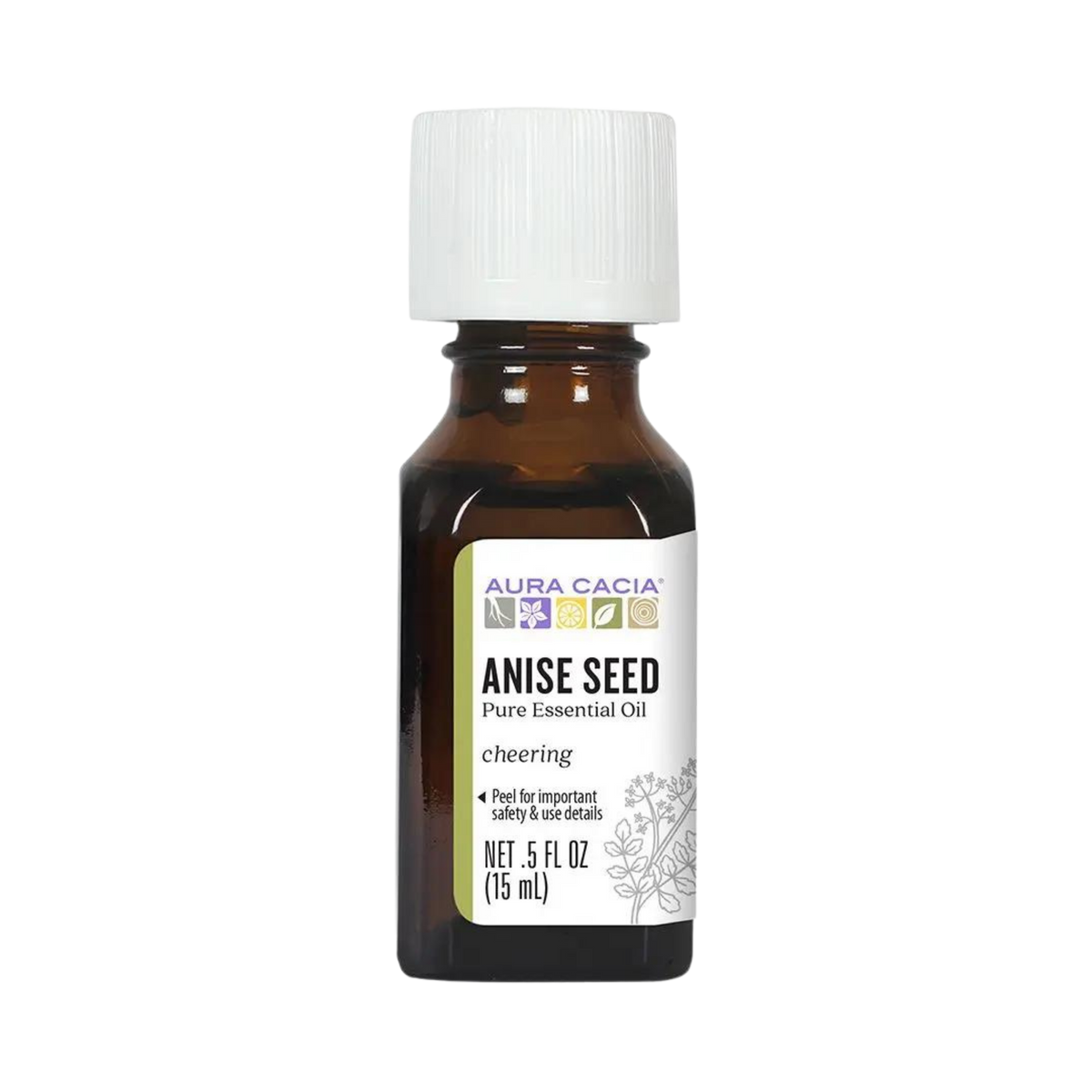 Aura Cacia, Anise Essential Oil, 0.5 Oz