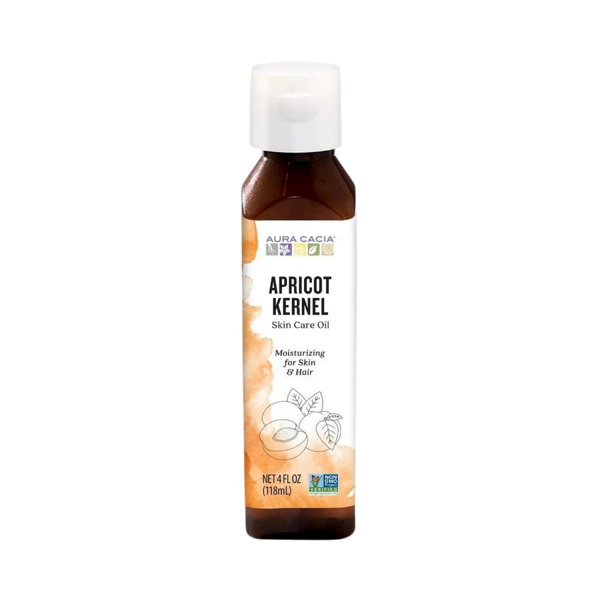 Aura Cacia, Skin Care Oil, Apricot Kernel, 4 Oz