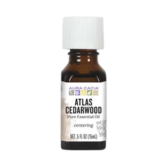 Aura Cacia, Essential Oil, Atlas Cedarwood, 0.5 Oz