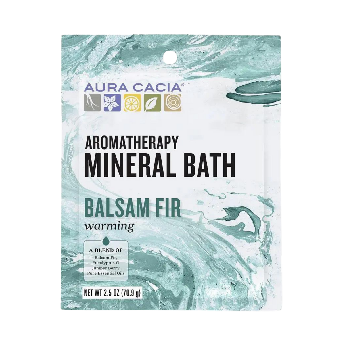 Aura Cacia, Balsam Fir Mineral Bath 2.5 Oz