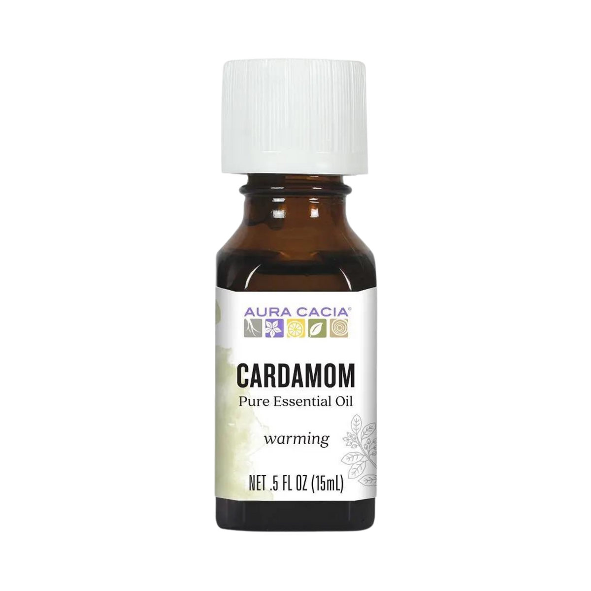 Aura Cacia, Cardamom Essential Oil, 0.5 Oz