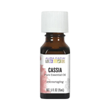 Aura Cacia, Cassia Essential Oil, Cinnamon, 0.5 Oz