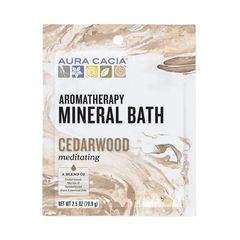 Aura Cacia, Mineral Bath, Cedarwood, 2.5 Oz