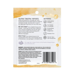 Aura Cacia, Cheering Tangerine and Sweet Orange Kids Foam Bath, 2.5 Oz