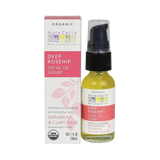 Aura Cacia, Deep Rosehip Facial Oil Serum, 1 Oz