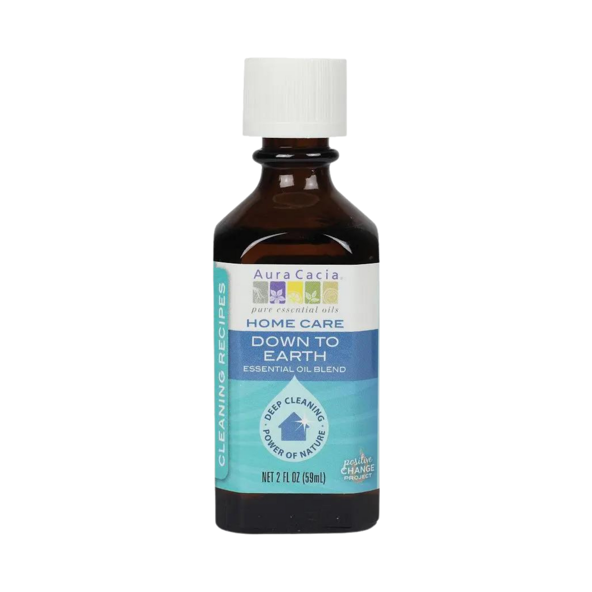 Aura Cacia, Down to Earth Essential Oil Blend, 2 Fl Oz