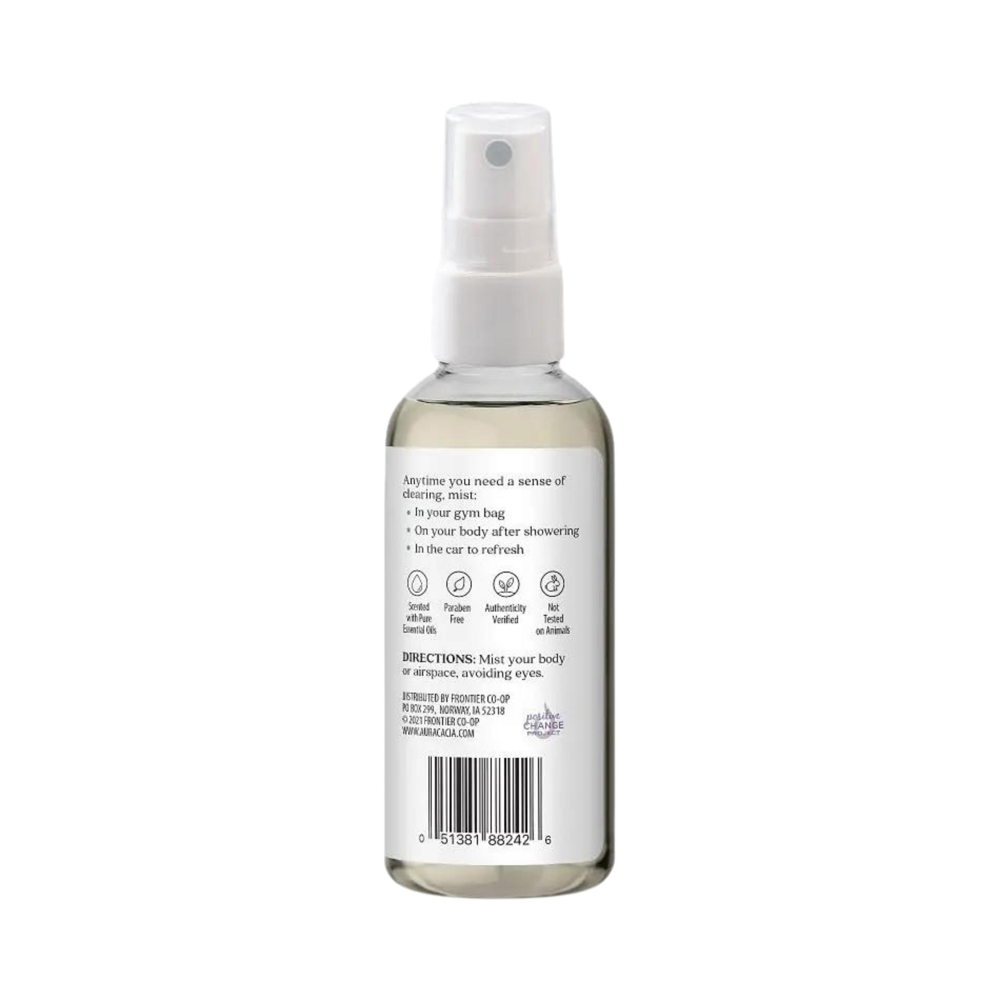 Aura Cacia, Eucalyptus Aromatherapy Mist, 4 Fl Oz