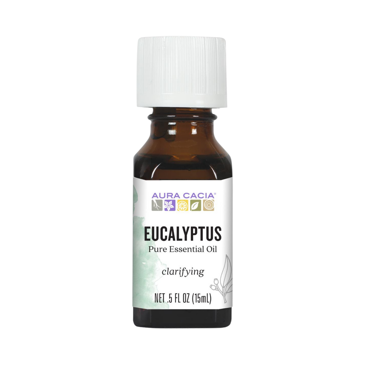 Aura Cacia, Eucalyptus Essential Oil, Globulus, 0.5 Oz