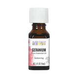 Aura Cacia, Geranium Essential Oil, 0.5 Oz