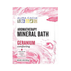 Aura Cacia, Geranium Mineral Bath, 2.5 Oz