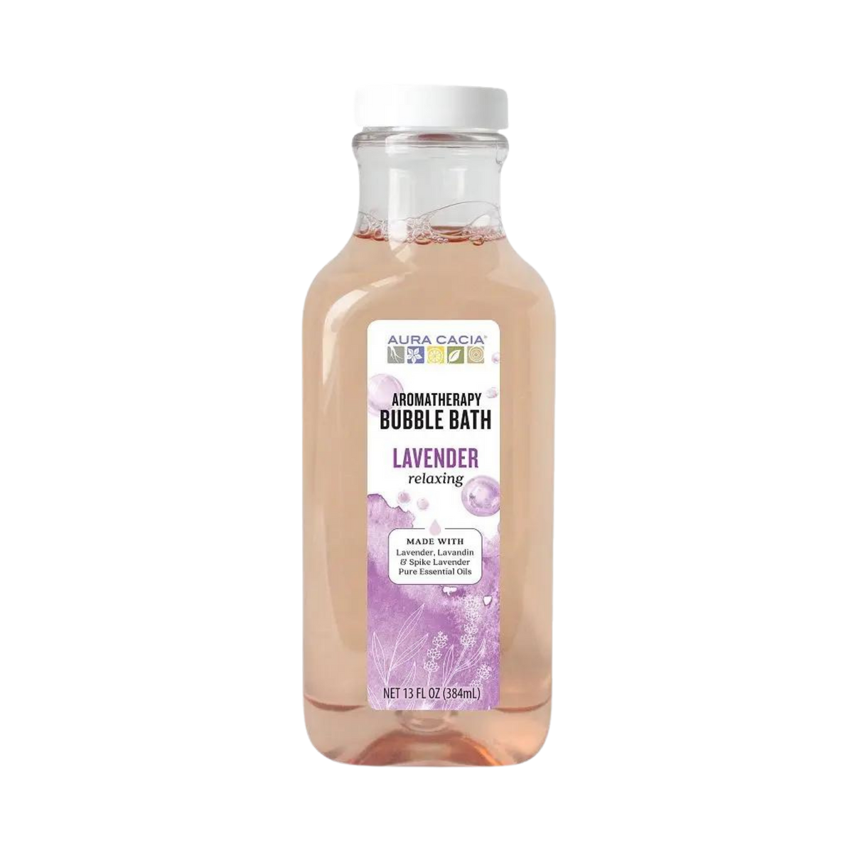 Aura Cacia, Bubble Bath, Relaxing Lavender, 13 Oz