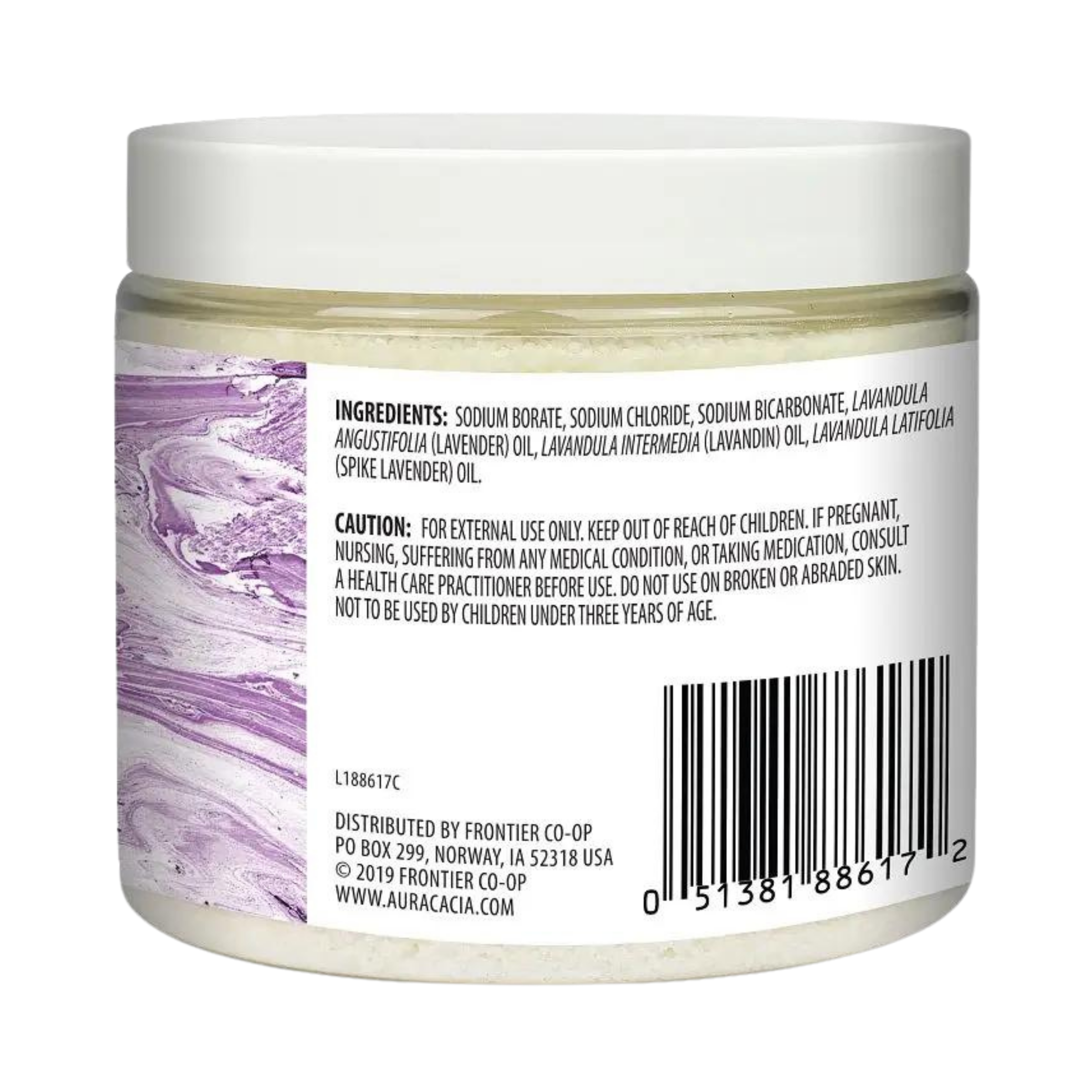 Aura Cacia, Mineral Bath, Relaxing Lavender, 16 Oz