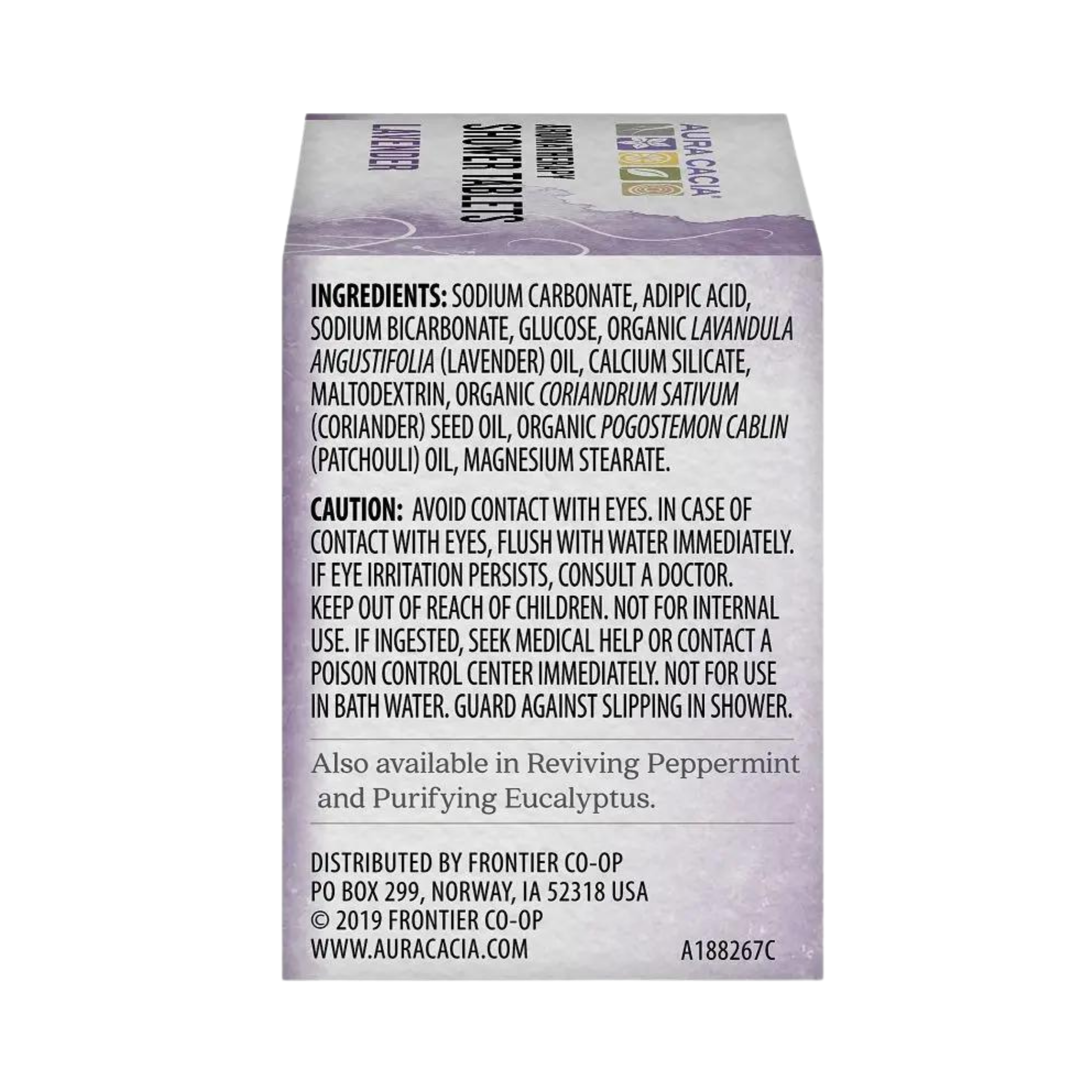 Aura Cacia, Shower Tablets, Relaxing Lavender, 3 Oz