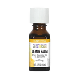 Aura Cacia, Essential Oil In Jojoba Oil, Lemon Balm, 0.5 Oz