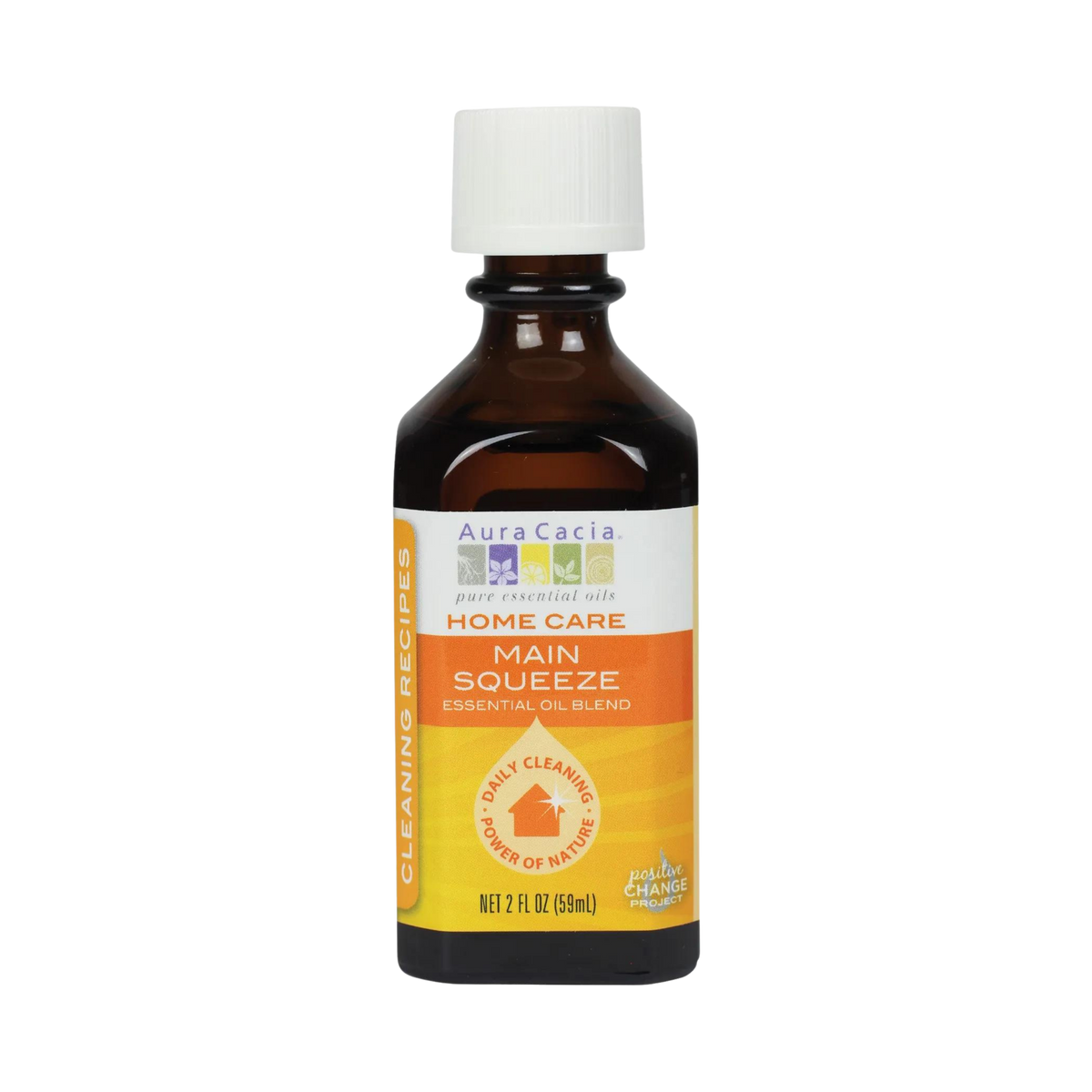 Aura Cacia, Main Squeeze Essential Oil Blend, 2 Fl Oz