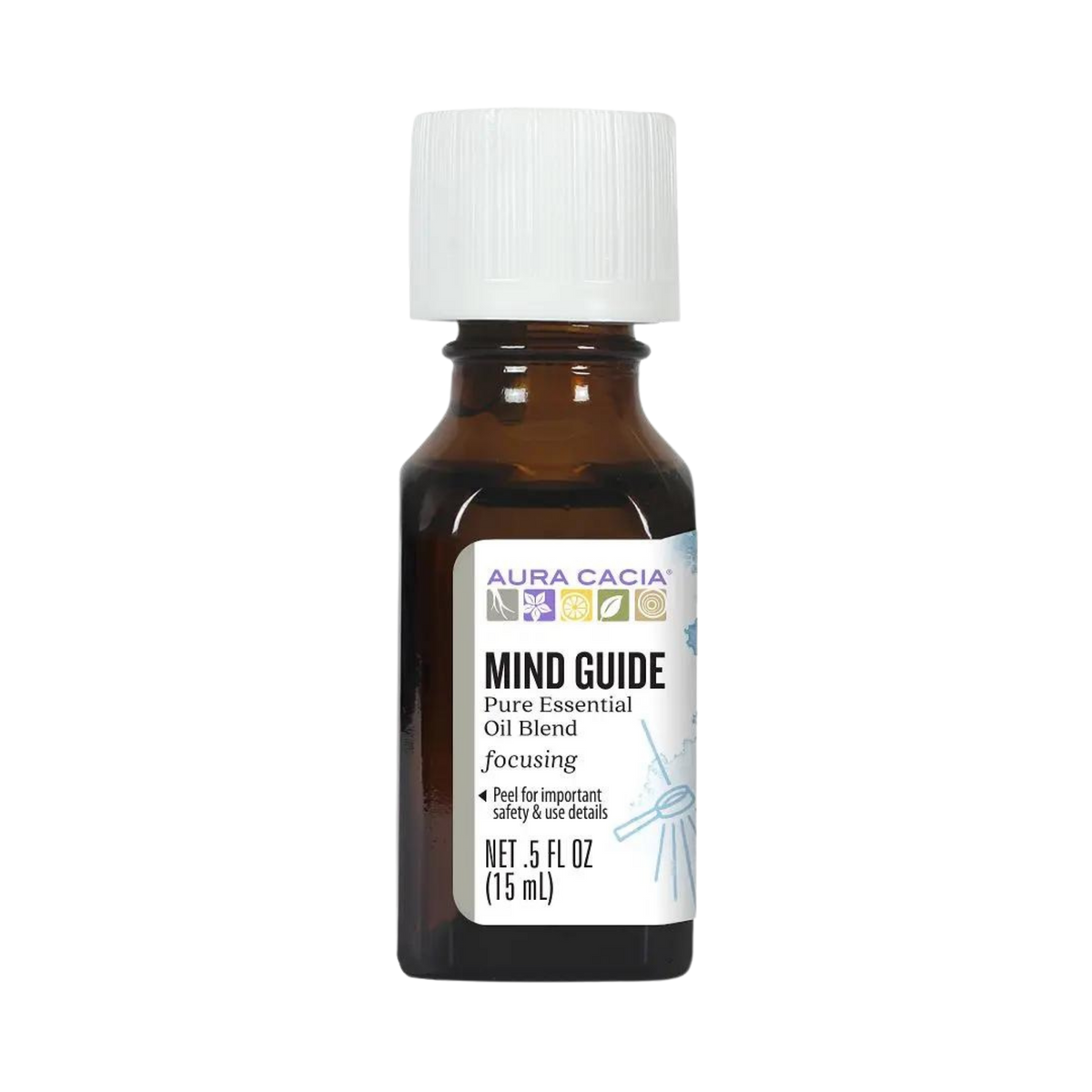 Aura Cacia, Essential Oil Blend, Mind Guide, 0.5 Fl Oz