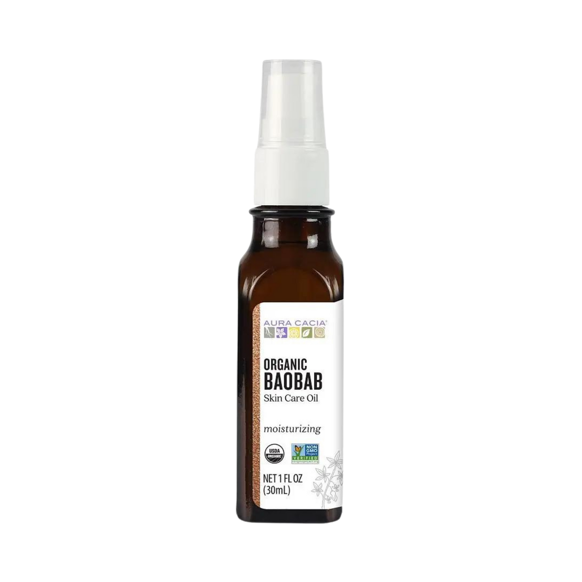 Aura Cacia, Organic Baobab Oil, Skin Care Oil, 1 Oz