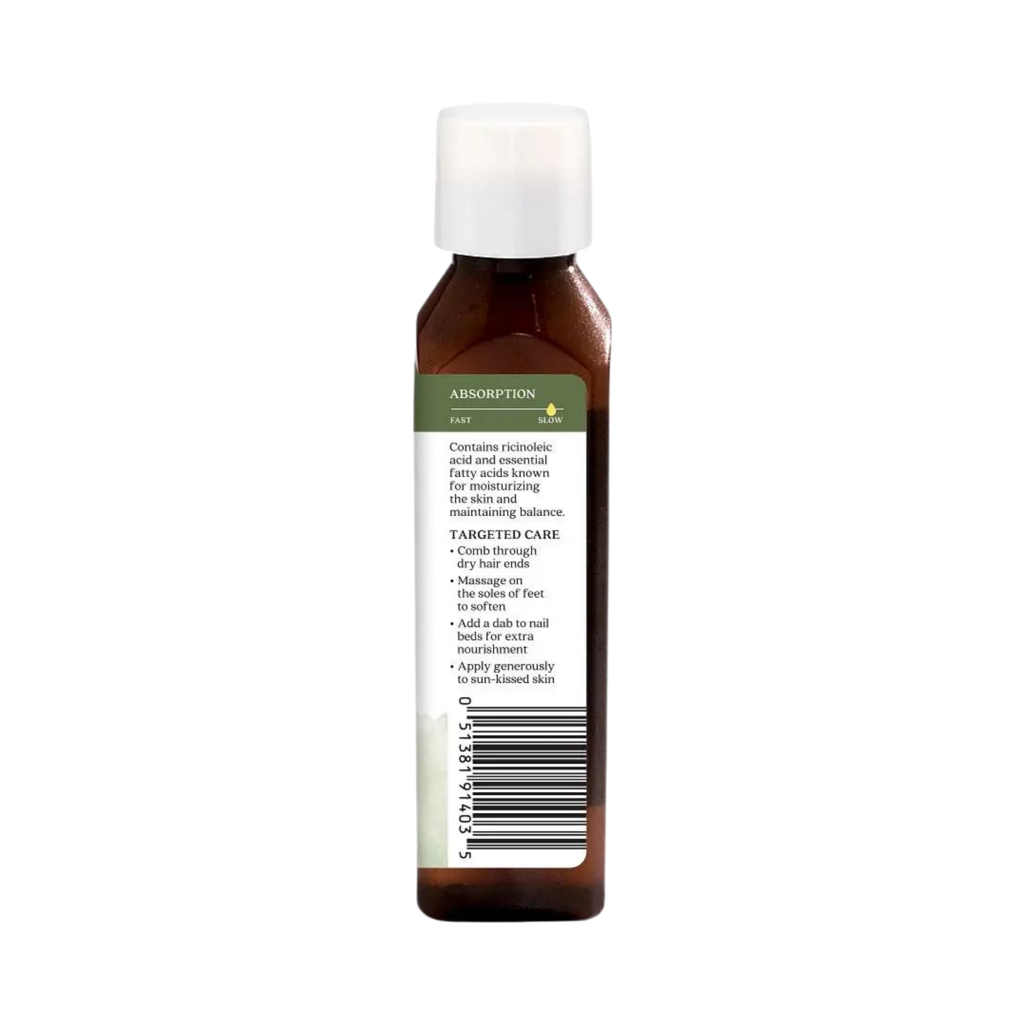 Aura Cacia, Skin Care Oil, Organic Castor, 4 Fl Oz