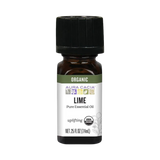 Aura Cacia, Organic Distilled Lime Essential Oil, 0.25 Fl Oz